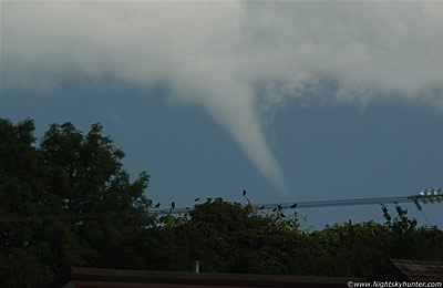Co. Antrim Severe Thunderstorms & Funnel Cloud/Possible Tornado - August 21st 2012